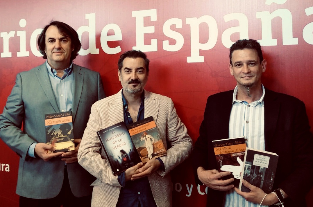 Miguel Ángel de Rus en RNE con Carlos Augusto Casas y Enrique Pérez Balsa