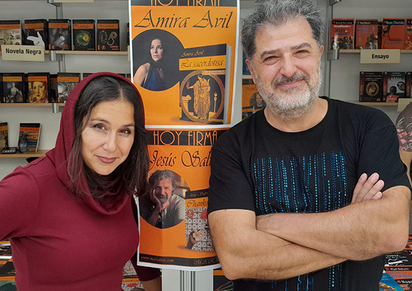 Amira Avil con Jesus Salviejo