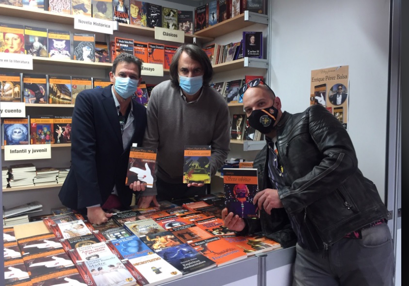 Miguel Ángel de Rus presenta El taxista asesino en la Feria del Libro de Valladolid